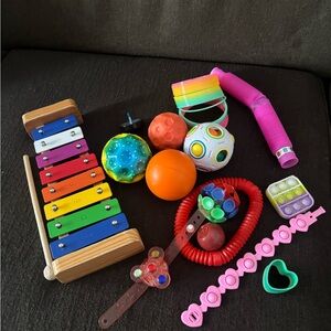 Bundle of sensory and stress relief toys